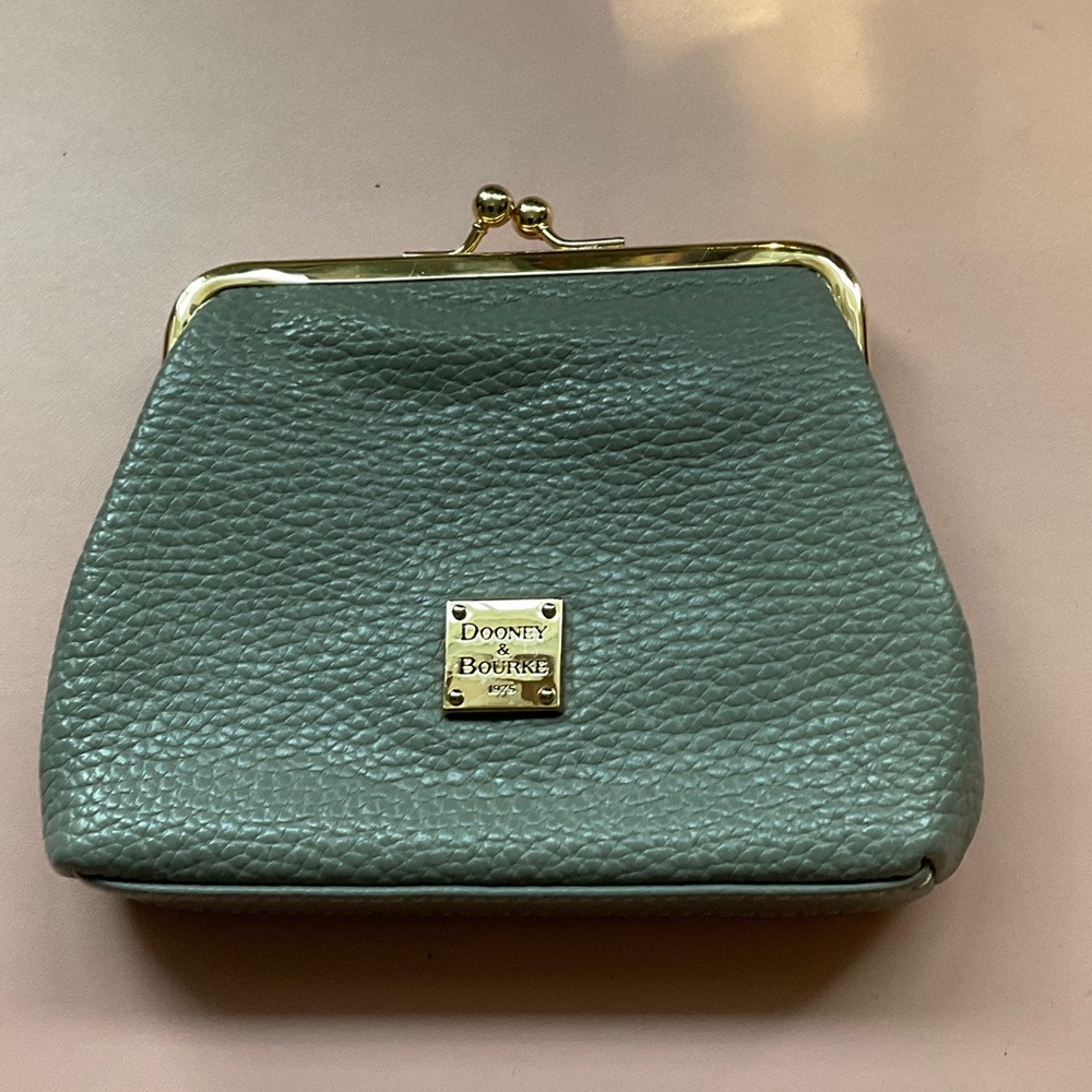 Dooney & Bourke black Leather Coin Purse